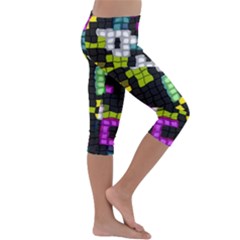 Kids  Lightweight Velour Capri Leggings  