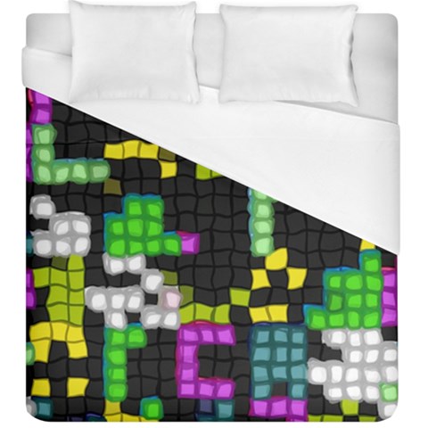 Drawn squares                                                      Duvet Cover (King Size) from ArtsNow.com