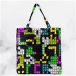 Drawn squares                                                     Grocery Tote Bag