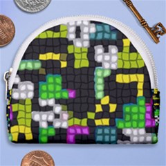 Horseshoe Style Canvas Pouch 