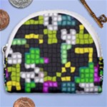 Drawn squares                                                     Horseshoe Style Canvas Pouch
