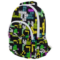 Rounded Multi Pocket Backpack 