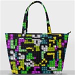 Drawn squares                                                  Back Pocket Shoulder Bag