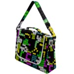 Drawn squares                                                Box Up Messenger Bag