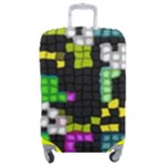 Drawn squares                                                 Luggage Cover (Medium)