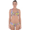 Cross Back Hipster Bikini Set 
