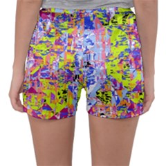 Women s Satin Sleepwear Shorts 