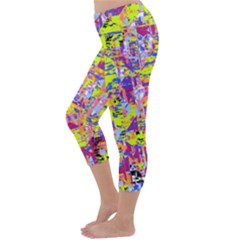 Capri Winter Leggings Back Capri Winter Leggings Back