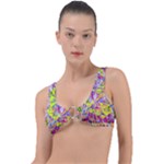 Green blue texture                                                      Ring Detail Bikini Top