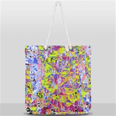 Full Print Rope Handle Tote (Large) 