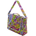 Green blue texture                                                 Box Up Messenger Bag