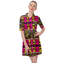 Belted Shirt Dress 