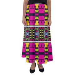 Flared Maxi Skirt 