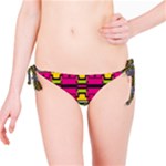 Pink yellow green shapes                                                       Bikini Bottom