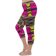 Capri Winter Leggings Back Capri Winter Leggings Back
