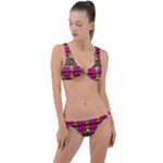 Pink yellow green shapes                                                       Ring Detail Crop Bikini Set