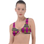 Pink yellow green shapes                                                       Ring Detail Bikini Top