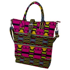 Buckle Top Tote Bag 