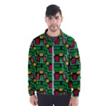 Rectangles on a green background                                                        Wind Breaker (Men)
