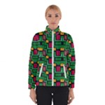 Rectangles on a green background                                                        Winter Jacket