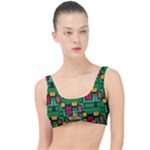Rectangles on a green background                                                      The Little Details Bikini Top