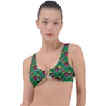 Rectangles on a green background                                                        Ring Detail Bikini Top