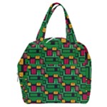 Rectangles on a green background                                                     Boxy Hand Bag