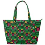 Rectangles on a green background                                                     Back Pocket Shoulder Bag