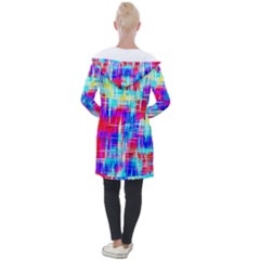 Longline Hooded Cardigan 
