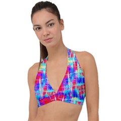 Halter Plunge Bikini Top 
