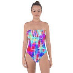 Tie Back One Piece Swimsuit 