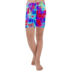 Kids  Lightweight Velour Capri Yoga Leggings 