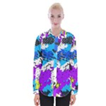 Shaky shapes                                                          Women Long Sleeve Shirt