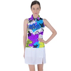 Women s Sleeveless Polo T-Shirt 