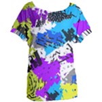 Shaky shapes                                                        Women s Oversized Tee