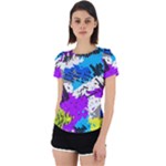 Shaky shapes                                                          Back Cut Out Sport Tee