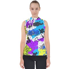 Mock Neck Shell Top 