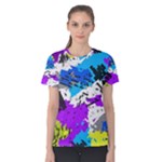 Shaky shapes                                                          Women s Cotton Tee