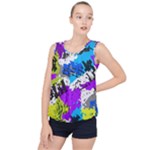 Shaky shapes                                                          Bubble Hem Chiffon Tank Top