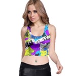 Shaky shapes                                                          Racer Back Crop Top