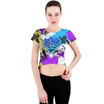 Shaky shapes                                                          Crew Neck Crop Top