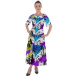 Shaky shapes                                                             Shoulder Straps Boho Maxi Dress