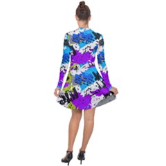 Long Sleeve Panel Dress 