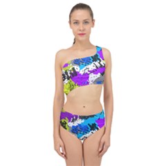 Spliced Up Two Piece Swimsuit 