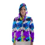 Shaky shapes                                                          Hooded Wind Breaker (Women)