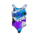 Shaky shapes                                                         Kids  Frill Swimsuit