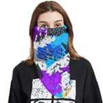 Shaky shapes                                                     Face Covering Bandana (Triangle)