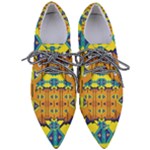 Tribal pattern                                                       Women s Pointed Oxford Shoes