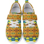 Tribal pattern                                                      Men s Velcro Strap Shoes