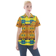Women s Short Sleeve Pocket Shirt 